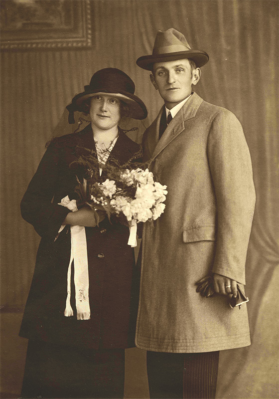 František (1896–1968) a Marie Černá (1903–1987), rozená Mojžíšová